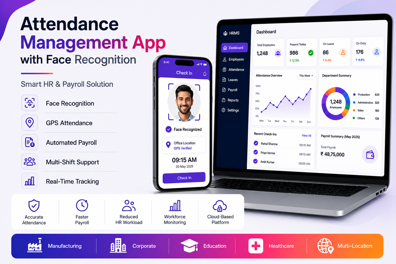 HR Payroll Management Software
