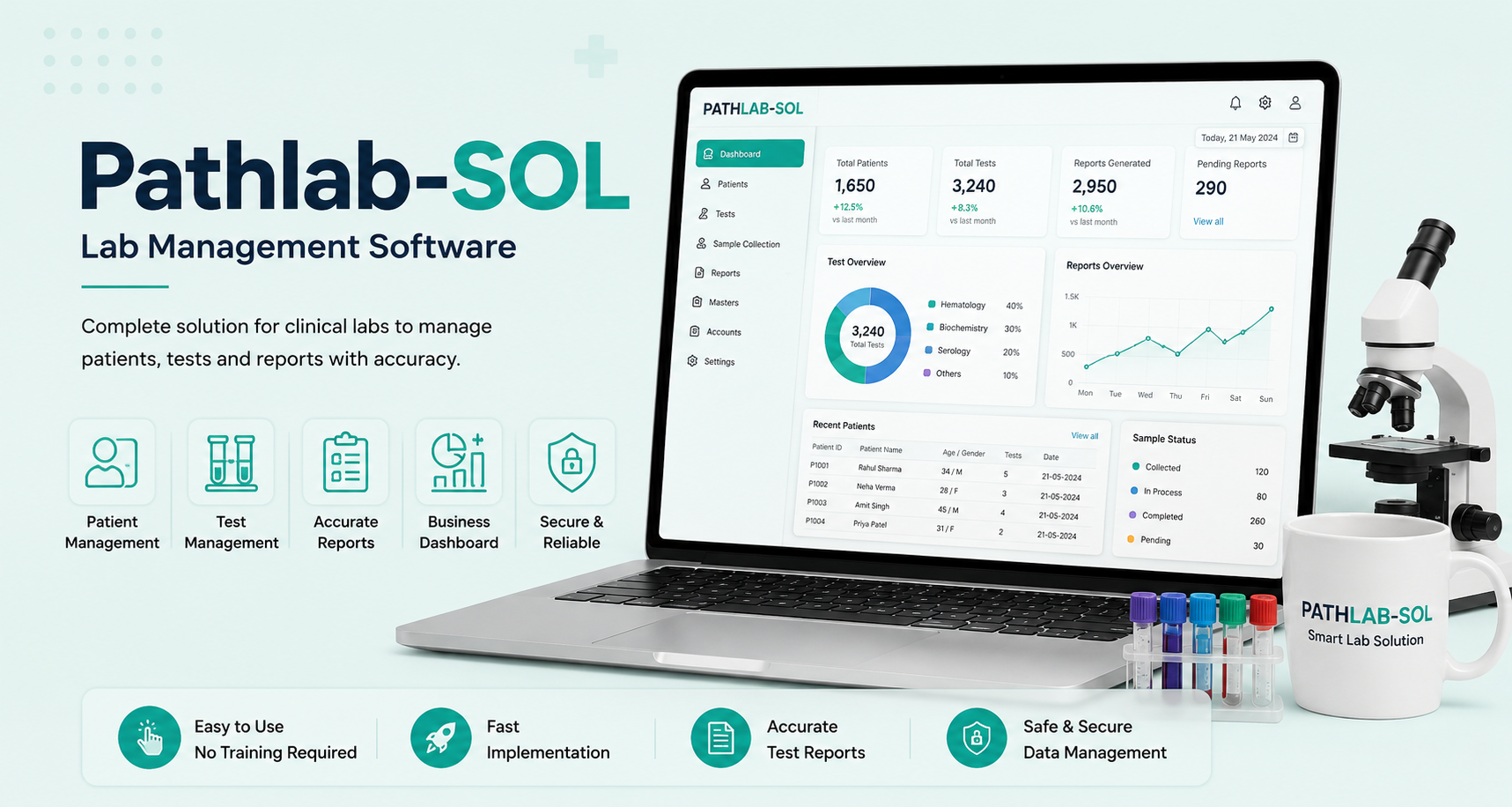 Pathology Management Software