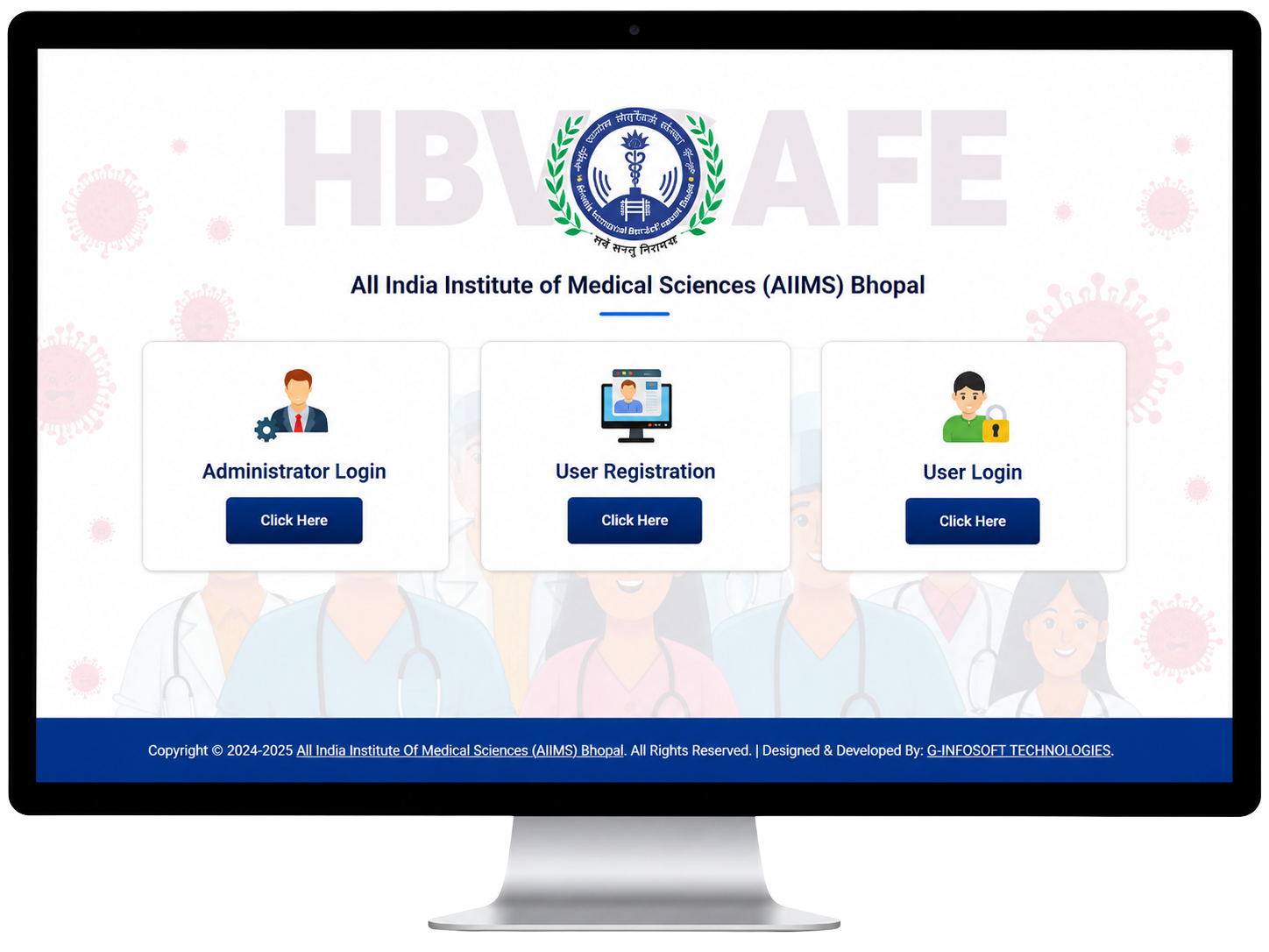 Hepatitis B Vaccination Portal for AIIMS Bhopal