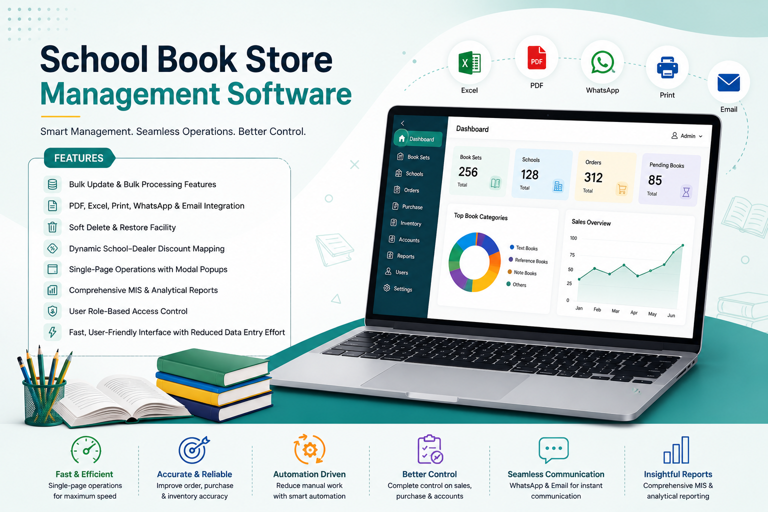 School Book Store Software
